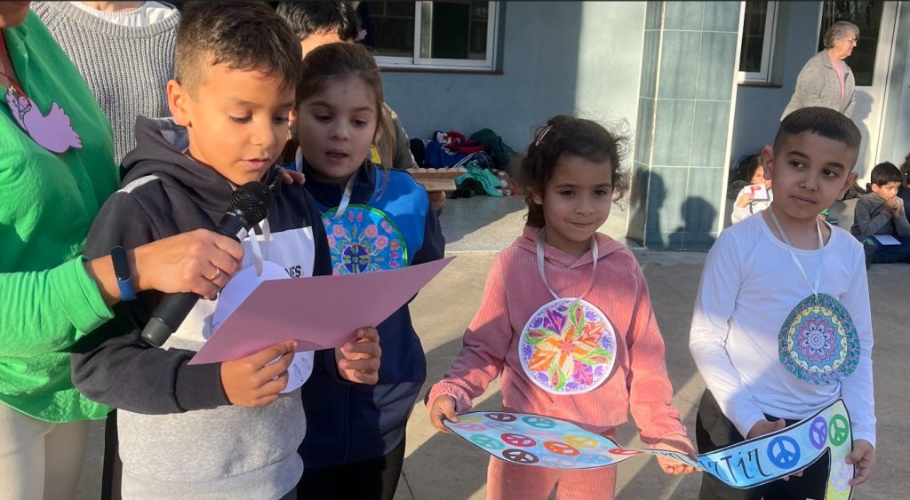 Dia Escolar de la No Violència i la Pau amb el Colegio Santa Teresa