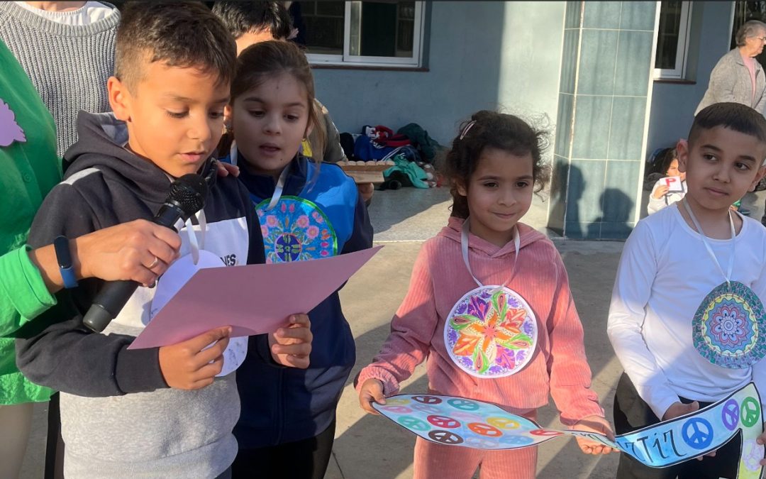 Dia Escolar de la No Violència i la Pau amb el Colegio Santa Teresa